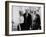 Actors Jane Fonda and Robert Redford with Gulf and Western Ceo Charles Bluhdorn-null-Framed Premium Photographic Print