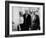 Actors Jane Fonda and Robert Redford with Gulf and Western Ceo Charles Bluhdorn-null-Framed Premium Photographic Print