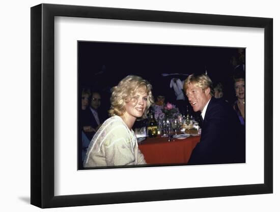 Actors Kim Basinger and Robert Redford-Ann Clifford-Framed Photographic Print