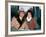 Actors Larry Hagman and Linda Gray-David Mcgough-Framed Premium Photographic Print