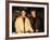 Actors Mark Wahlberg and Leonardo Dicaprio at Film Premiere for "The Basketball Diaries"-null-Framed Premium Photographic Print