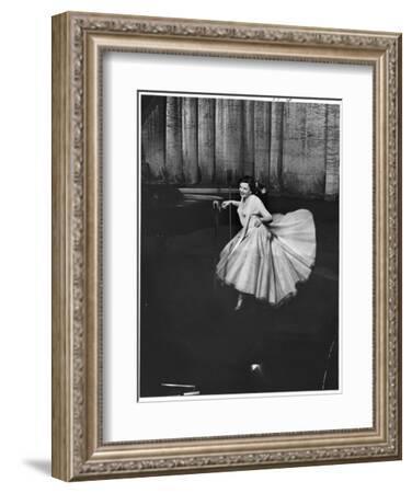 Actress and Singer Judy Garland Twirling Into a Dance Step During a  Performance at the Palladium' Photographic Print - Cornell Capa | Art.com
