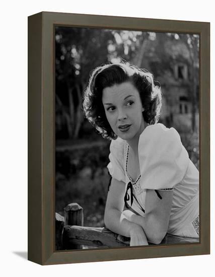 Actress and Singer Judy Garland-Bob Landry-Framed Premier Image Canvas