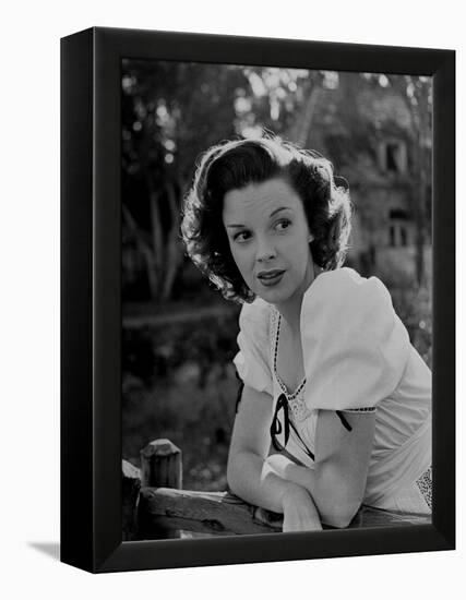 Actress and Singer Judy Garland-Bob Landry-Framed Premier Image Canvas