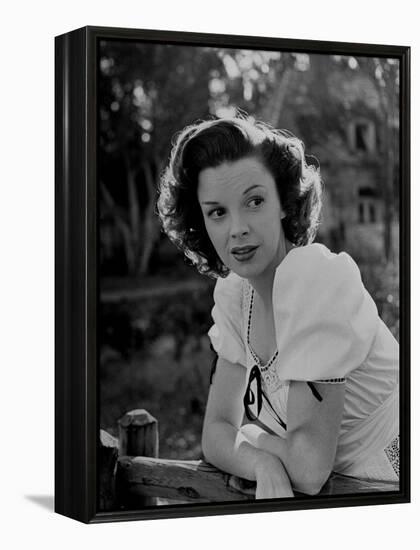 Actress and Singer Judy Garland-Bob Landry-Framed Premier Image Canvas