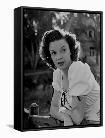 Actress and Singer Judy Garland-Bob Landry-Framed Premier Image Canvas