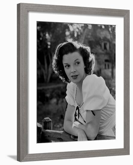 Actress and Singer Judy Garland-Bob Landry-Framed Premium Photographic Print