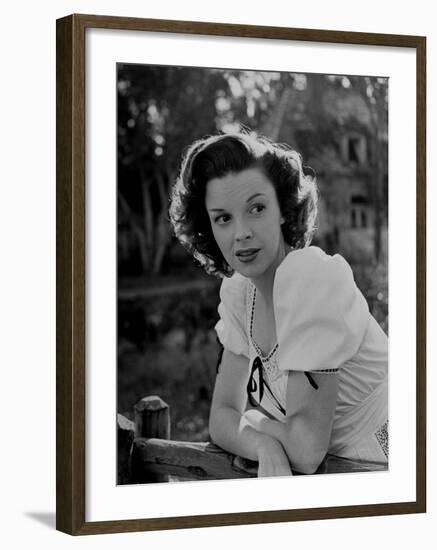 Actress and Singer Judy Garland-Bob Landry-Framed Premium Photographic Print