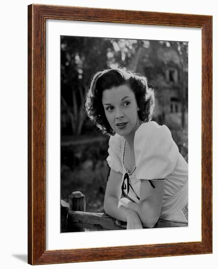 Actress and Singer Judy Garland-Bob Landry-Framed Premium Photographic Print