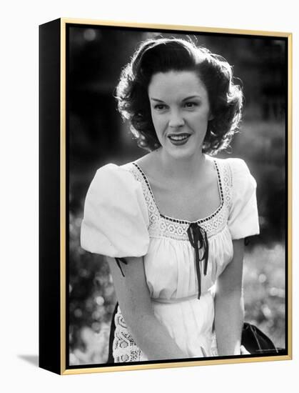 Actress and Singer Judy Garland-Bob Landry-Framed Premier Image Canvas