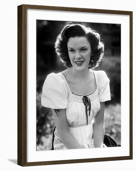 Actress and Singer Judy Garland-Bob Landry-Framed Premium Photographic Print