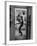 Actress Angela Lansbury Limbering Up for Hit Broadway Show 'Mame'-Mark Kauffman-Framed Premium Photographic Print