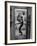 Actress Angela Lansbury Limbering Up for Hit Broadway Show 'Mame'-Mark Kauffman-Framed Premium Photographic Print