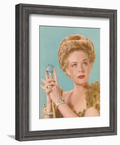 Actress as Queen-null-Framed Art Print