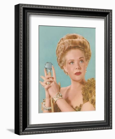 Actress as Queen-null-Framed Art Print