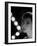 Actress Audrey Hepburn Backlit by V Pattern of 6 Klieg Lights-Allan Grant-Framed Premium Photographic Print