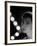 Actress Audrey Hepburn Backlit by V Pattern of 6 Klieg Lights-Allan Grant-Framed Premium Photographic Print