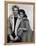 Actress Brooke Shields and Musician Sting-null-Framed Premier Image Canvas