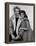 Actress Brooke Shields and Musician Sting-null-Framed Premier Image Canvas