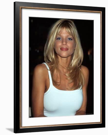 Actress Donna D'Errico-Dave Allocca-Framed Premium Photographic Print