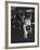 Actress Elizabeth Taylor in Crowd with Eddie Fisher-Grey Villet-Framed Premium Photographic Print