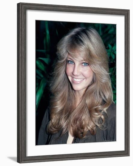 Actress Heather Locklear-David Mcgough-Framed Premium Photographic Print