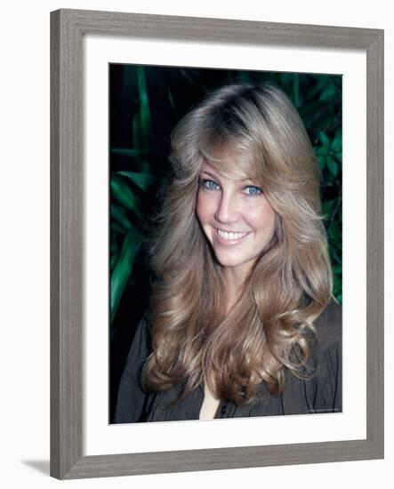 Actress Heather Locklear-David Mcgough-Framed Premium Photographic Print