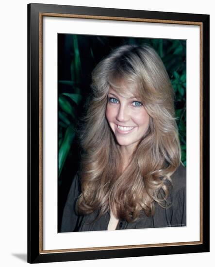 Actress Heather Locklear-David Mcgough-Framed Premium Photographic Print