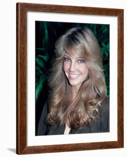 Actress Heather Locklear-David Mcgough-Framed Premium Photographic Print