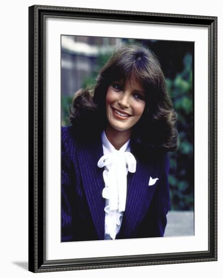 Actress Jaclyn Smith-David Mcgough-Framed Premium Photographic Print