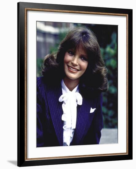 Actress Jaclyn Smith-David Mcgough-Framed Premium Photographic Print