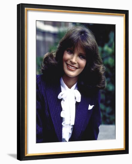 Actress Jaclyn Smith-David Mcgough-Framed Premium Photographic Print