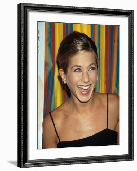 Actress Jennifer Aniston at Cosmopolitan Magazine Party-Dave Allocca-Framed Premium Photographic Print