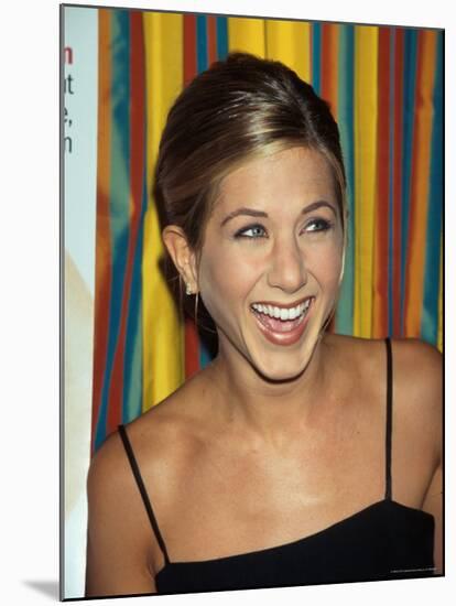 Actress Jennifer Aniston at Cosmopolitan Magazine Party-Dave Allocca-Mounted Premium Photographic Print