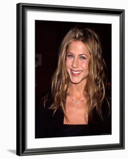 Actress Jennifer Aniston-Dave Allocca-Framed Premium Photographic Print