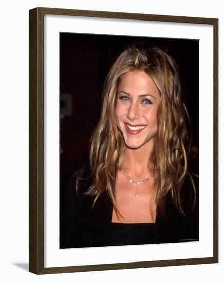 Actress Jennifer Aniston-Dave Allocca-Framed Premium Photographic Print