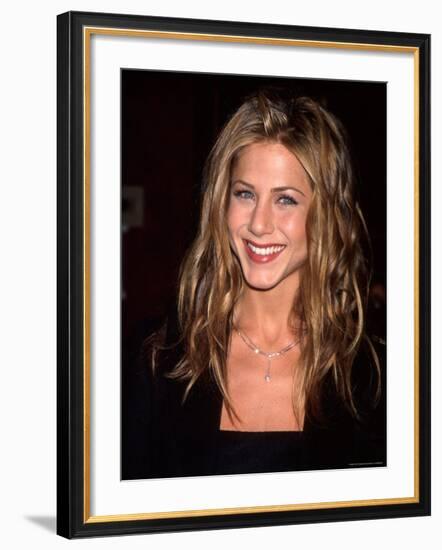 Actress Jennifer Aniston-Dave Allocca-Framed Premium Photographic Print