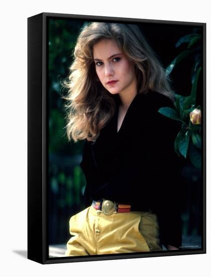 Actress Jennifer Jason Leigh-David Mcgough-Framed Premier Image Canvas