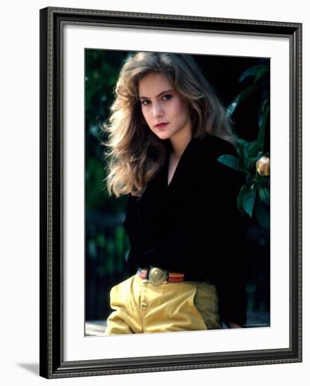 Actress Jennifer Jason Leigh-David Mcgough-Framed Premium Photographic Print