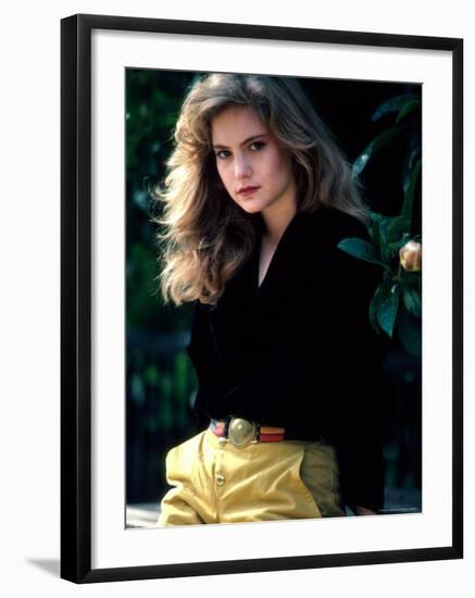 Actress Jennifer Jason Leigh-David Mcgough-Framed Premium Photographic Print