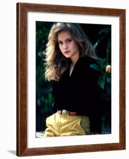 Actress Jennifer Jason Leigh-David Mcgough-Framed Premium Photographic Print