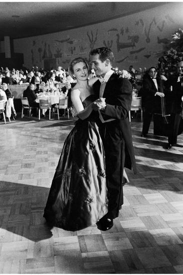 'Actress Joanne Woodward Dances with Paul Newman at the 1st Governor's ...