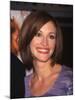 Actress Julia Roberts at Premiere of Her Film "My Best Friend's Wedding"-Dave Allocca-Mounted Premium Photographic Print
