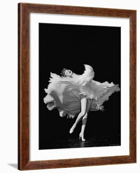 Actress Lucille Ball Dancing in Scene from the Film "The Big Street"-John Florea-Framed Premium Photographic Print