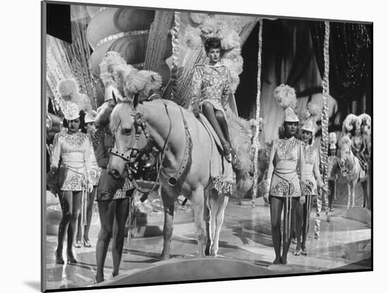 Actress Lucille Ball Performing in a Scene from the Movie "The Ziegfeld Follies"-null-Mounted Photographic Print