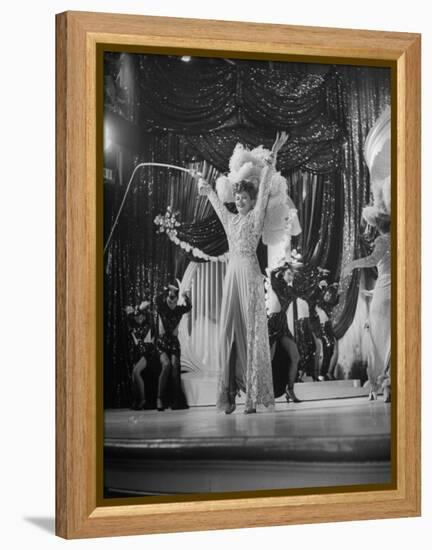 Actress Lucille Ball Performing in a Scene from the Movie "The Ziegfeld Follies"-null-Framed Premier Image Canvas