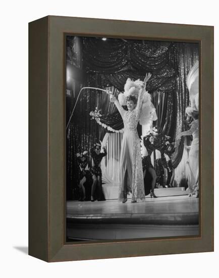 Actress Lucille Ball Performing in a Scene from the Movie "The Ziegfeld Follies"-null-Framed Premier Image Canvas