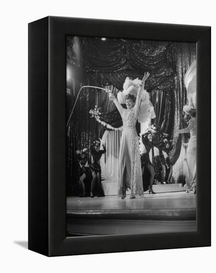 Actress Lucille Ball Performing in a Scene from the Movie "The Ziegfeld Follies"-null-Framed Premier Image Canvas