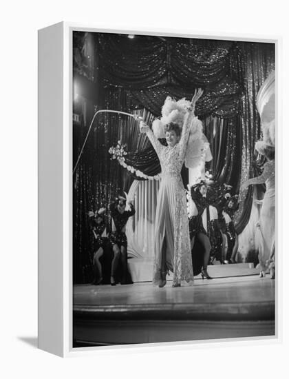 Actress Lucille Ball Performing in a Scene from the Movie "The Ziegfeld Follies"-null-Framed Premier Image Canvas