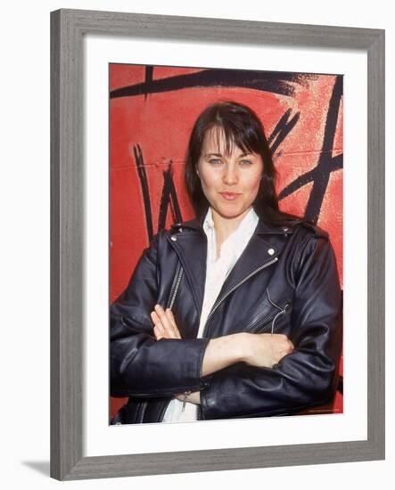 Actress Lucy Lawless-Dave Allocca-Framed Premium Photographic Print